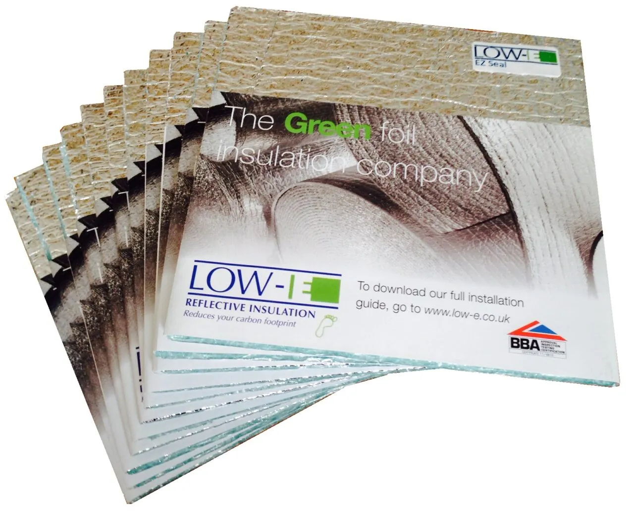 A Low-E Insulation sample pack