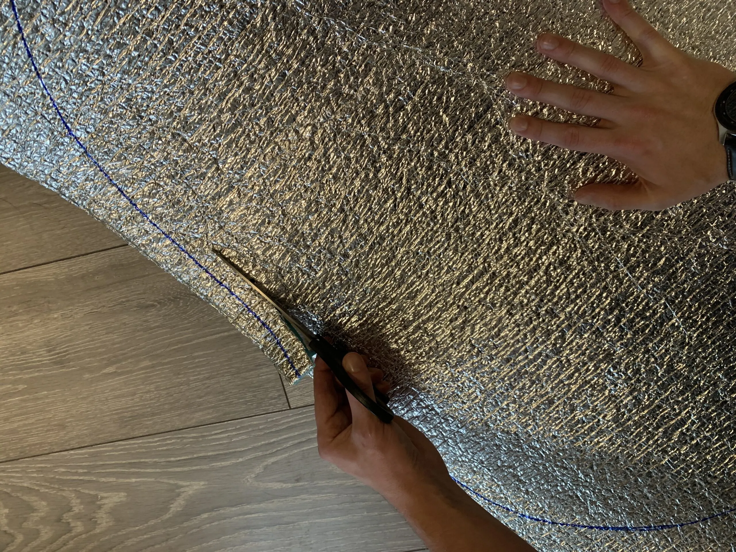 cut out Your Pet Bed insulation