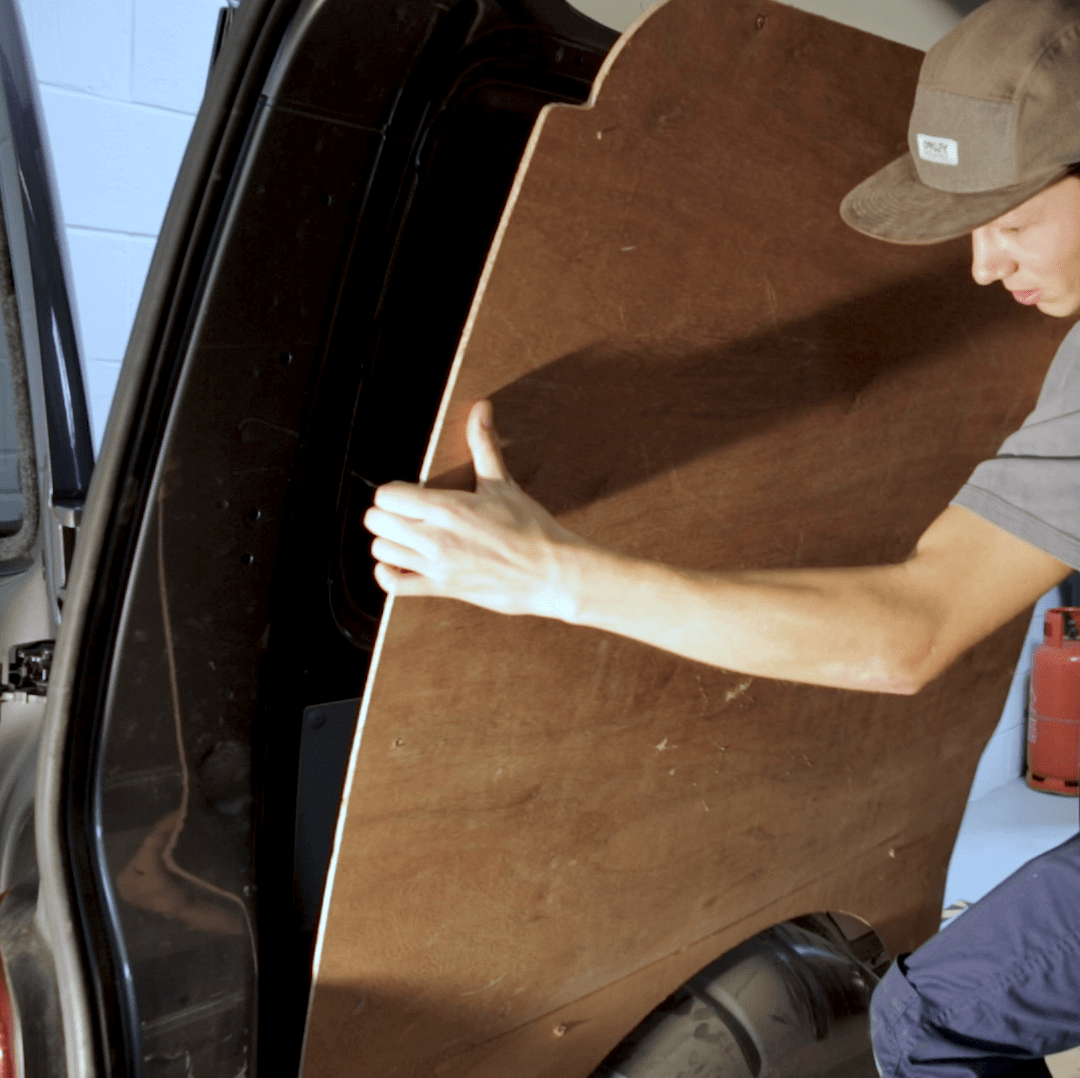 Campervan Insulation Step 1 Replacing Boards