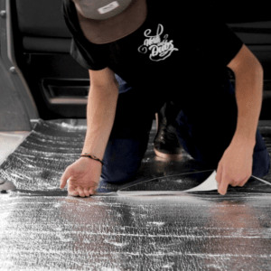Campervan flooring insulation