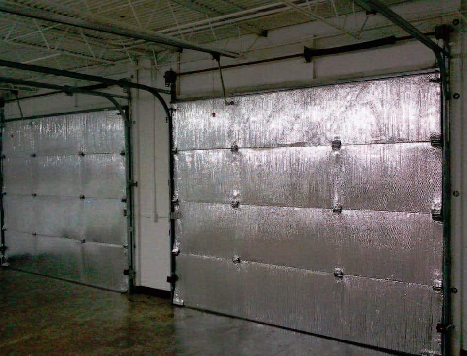 DIY Garage Door Insulation