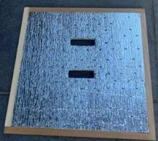 Beehive Insulation Access Holes