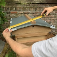 Beehive pitched roof top measure