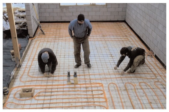 Underfloor Heating Insulation Installation Loft Roofing Insulation